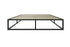 Soho Metal Platform Bed Black